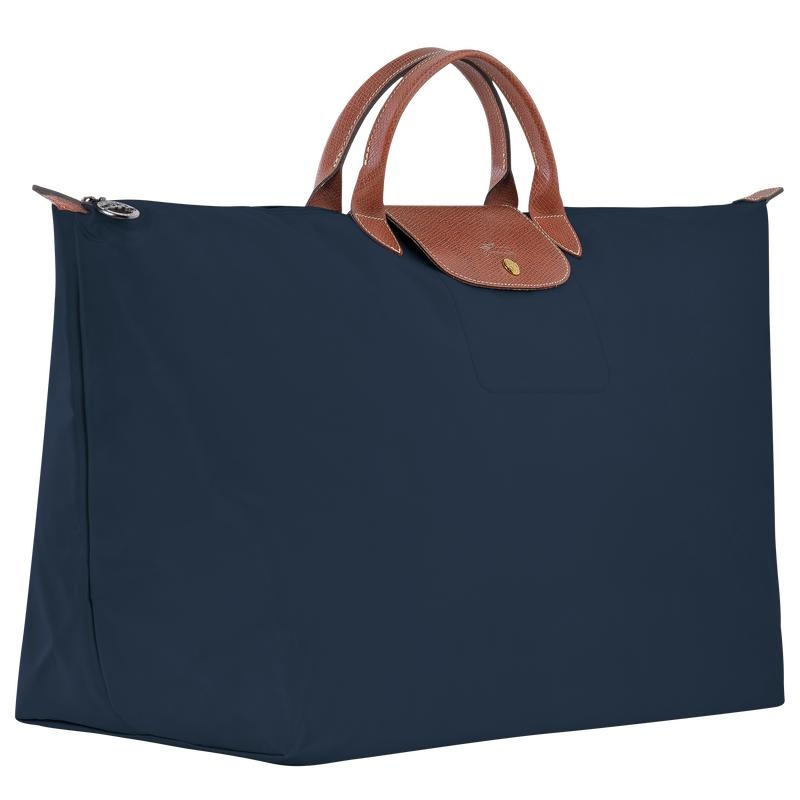 Longchamp Le Pliage Original M Men's Travel Bags Navy | TBQ-041367