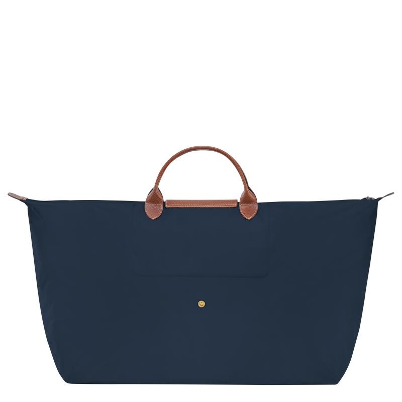 Longchamp Le Pliage Original M Men's Travel Bags Navy | TBQ-041367