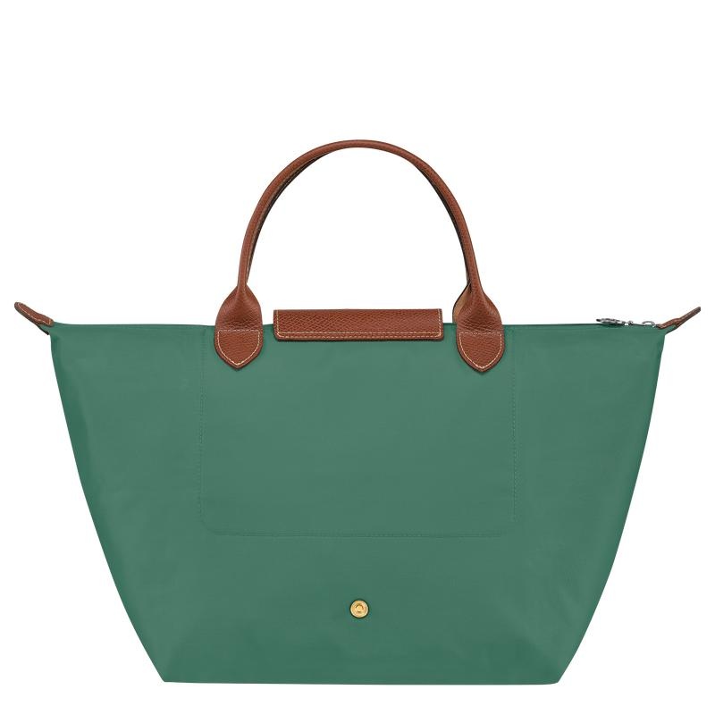 Longchamp Le Pliage Original M Women's Handbags Sage Green | NEU-296380