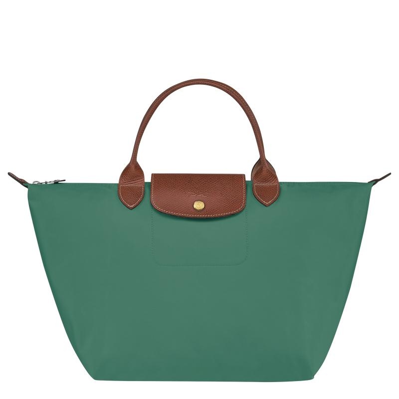 Longchamp Le Pliage Original M Women\'s Handbags Sage Green | NEU-296380