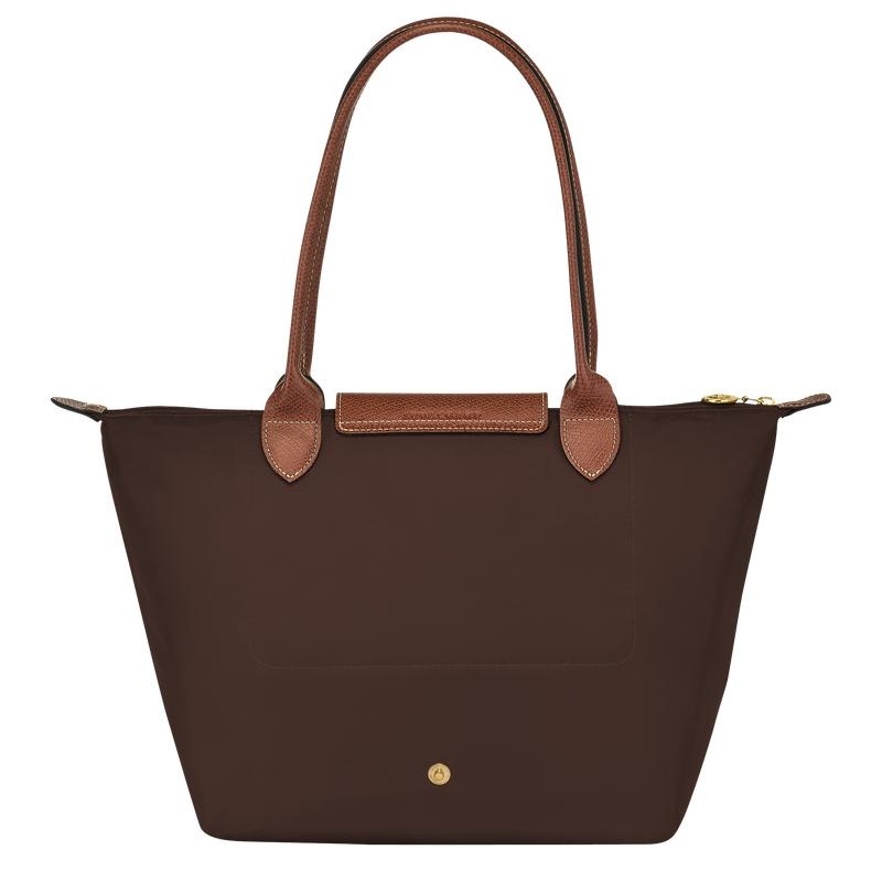 Longchamp Le Pliage Original M Women's Tote Bag Ebony Brown | RLF-712048