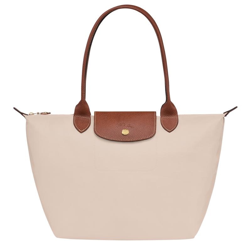 Longchamp Le Pliage Original M Women\'s Tote Bag Paper White | FKY-814935