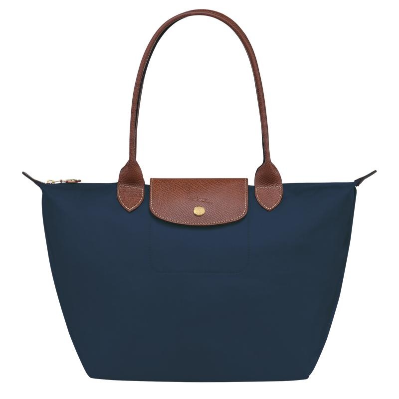 Longchamp Le Pliage Original M Women\'s Tote Bag Navy | DAP-618753