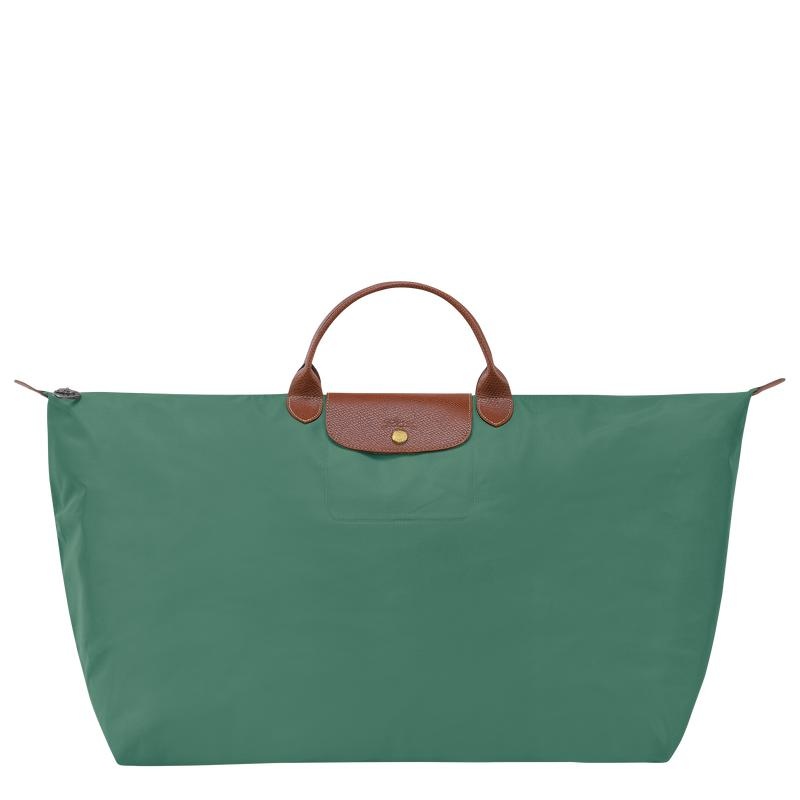 Longchamp Le Pliage Original M Women\'s Travel Bags Sage Green | WMJ-742369