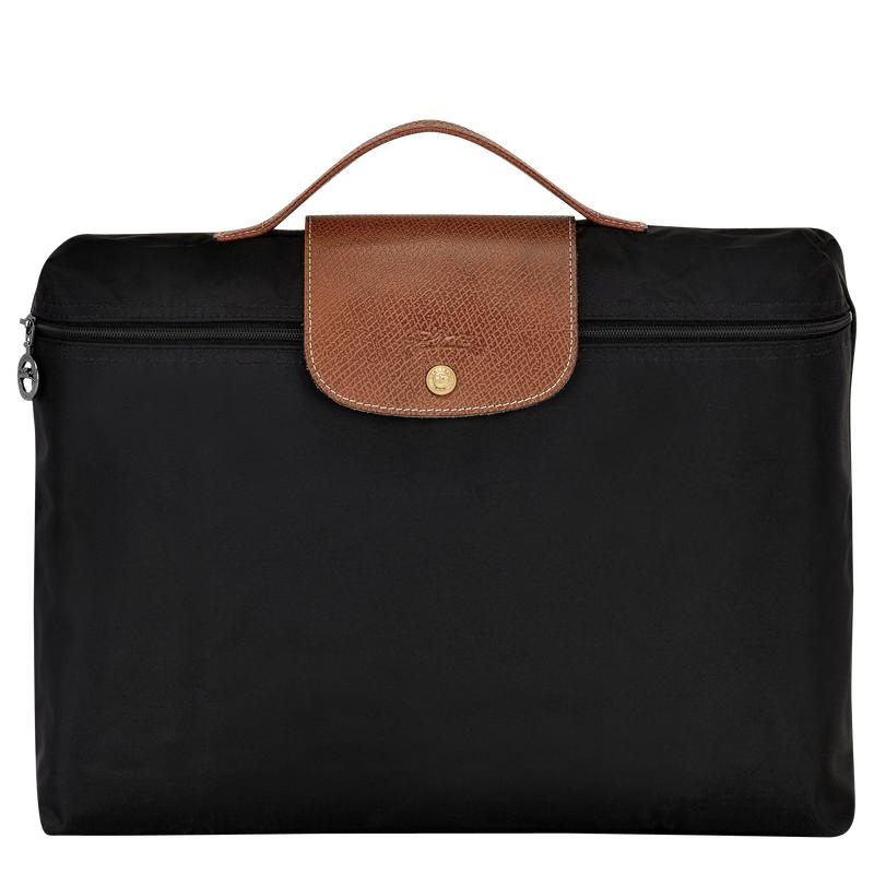 Longchamp Le Pliage Original S Men\'s Briefcase Black | EFI-062745