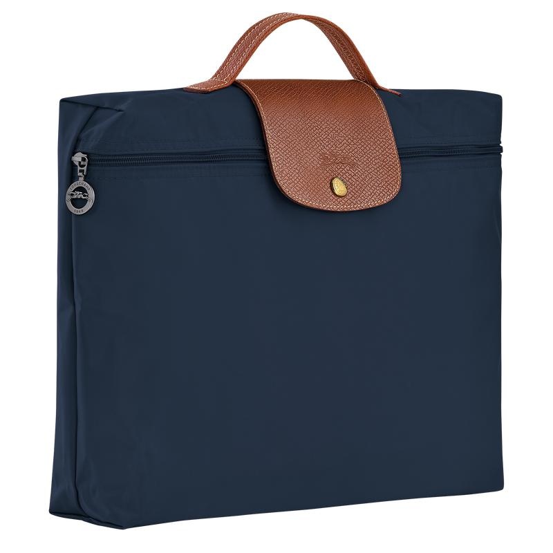 Longchamp Le Pliage Original S Women's Briefcase Navy | BIV-268403