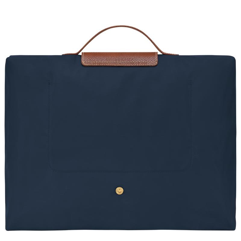 Longchamp Le Pliage Original S Women's Briefcase Navy | BIV-268403