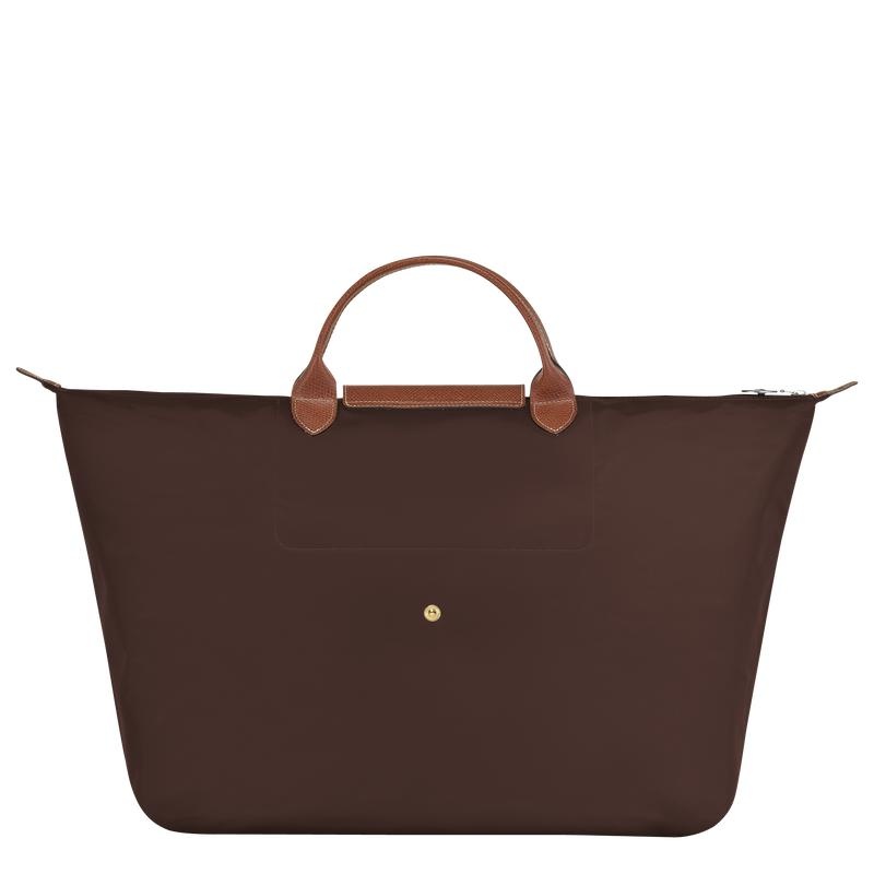 Longchamp Le Pliage Original S Women's Travel Bags Ebony Brown | BKP-456028