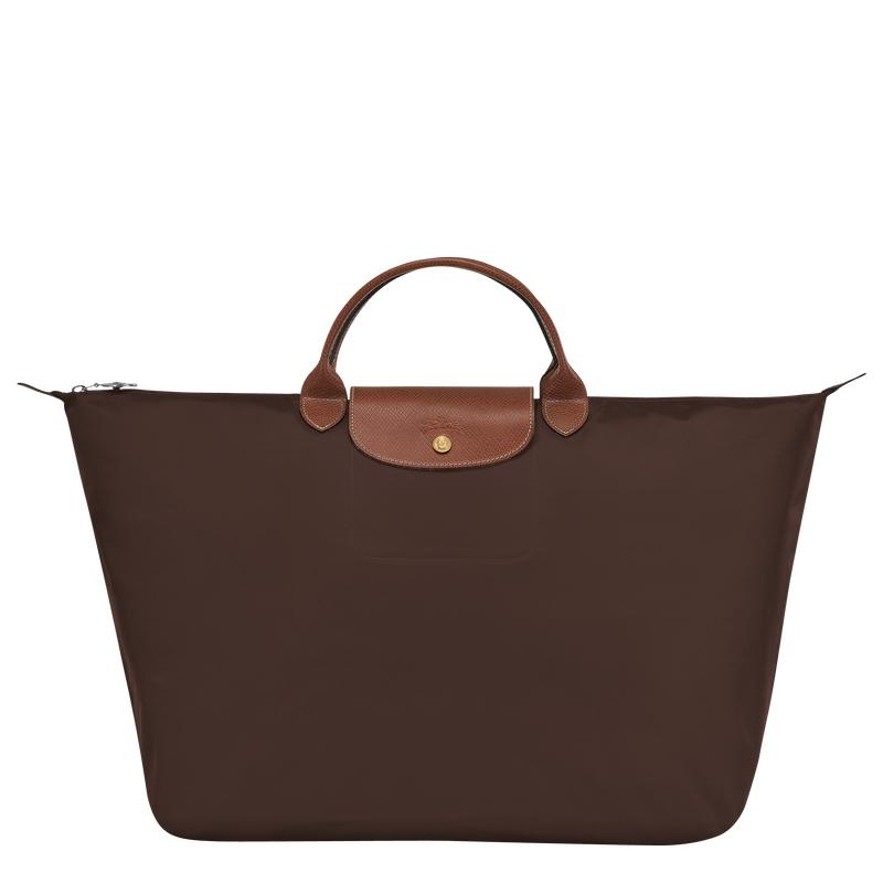 Longchamp Le Pliage Original S Women\'s Travel Bags Ebony Brown | BKP-456028