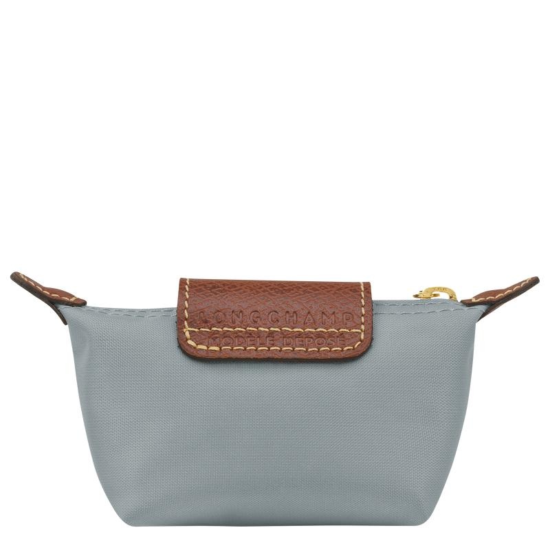 Longchamp Le Pliage Original Women's Coin Purses Steel Grey | SHV-421957