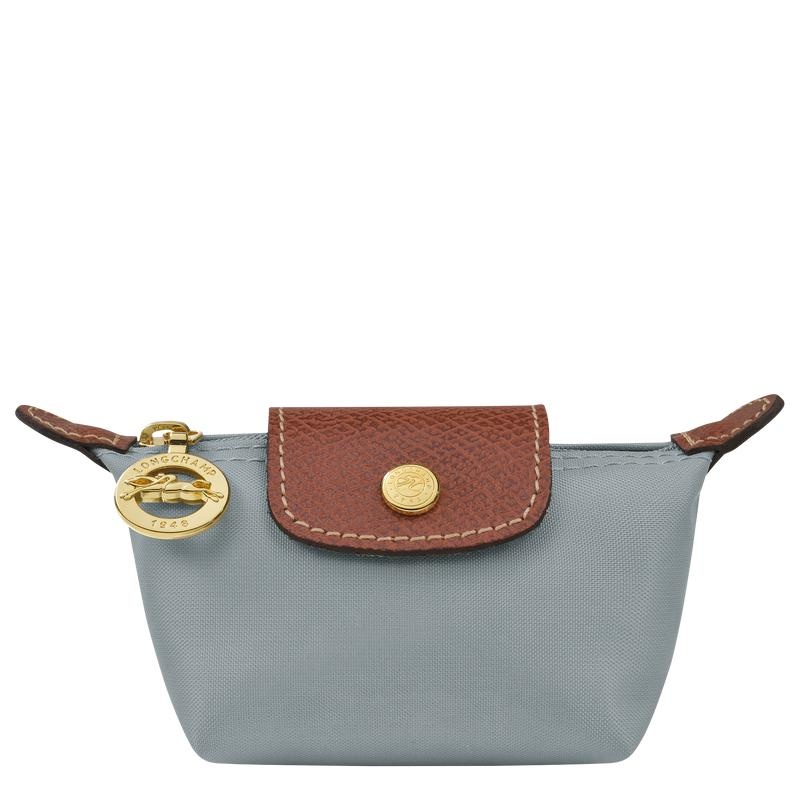 Longchamp Le Pliage Original Women\'s Coin Purses Steel Grey | SHV-421957