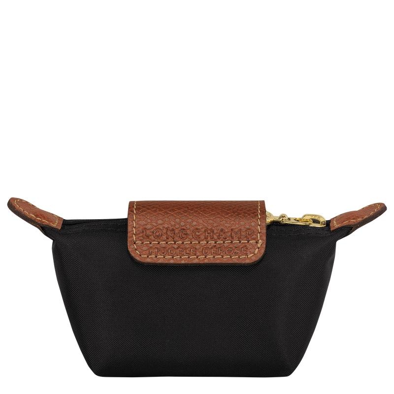 Longchamp Le Pliage Original Women's Coin Purses Black | UVC-726514