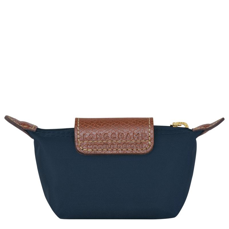 Longchamp Le Pliage Original Women's Coin Purses Navy | QCU-056923