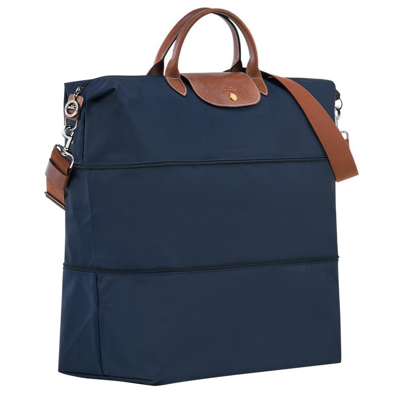 Longchamp Le Pliage Original expandable Women's Travel Bags Navy | XVQ-453276