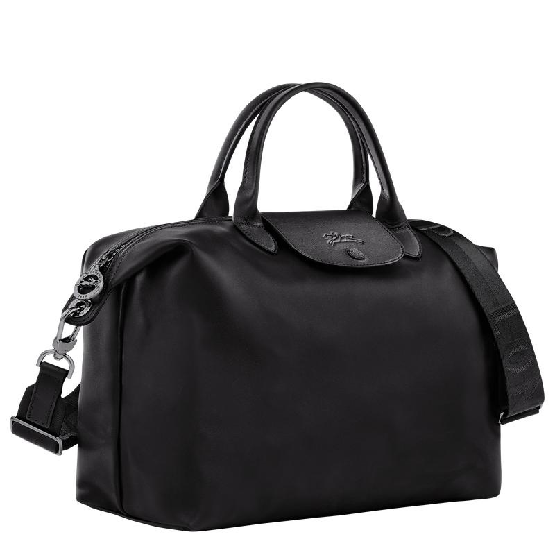 Longchamp Le Pliage Xtra L Men's Handbags Black | AVS-543678