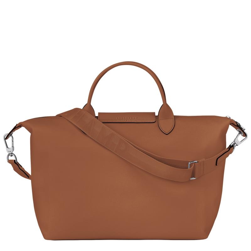 Longchamp Le Pliage Xtra L Men's Handbags Cognac Brown | OVK-104829