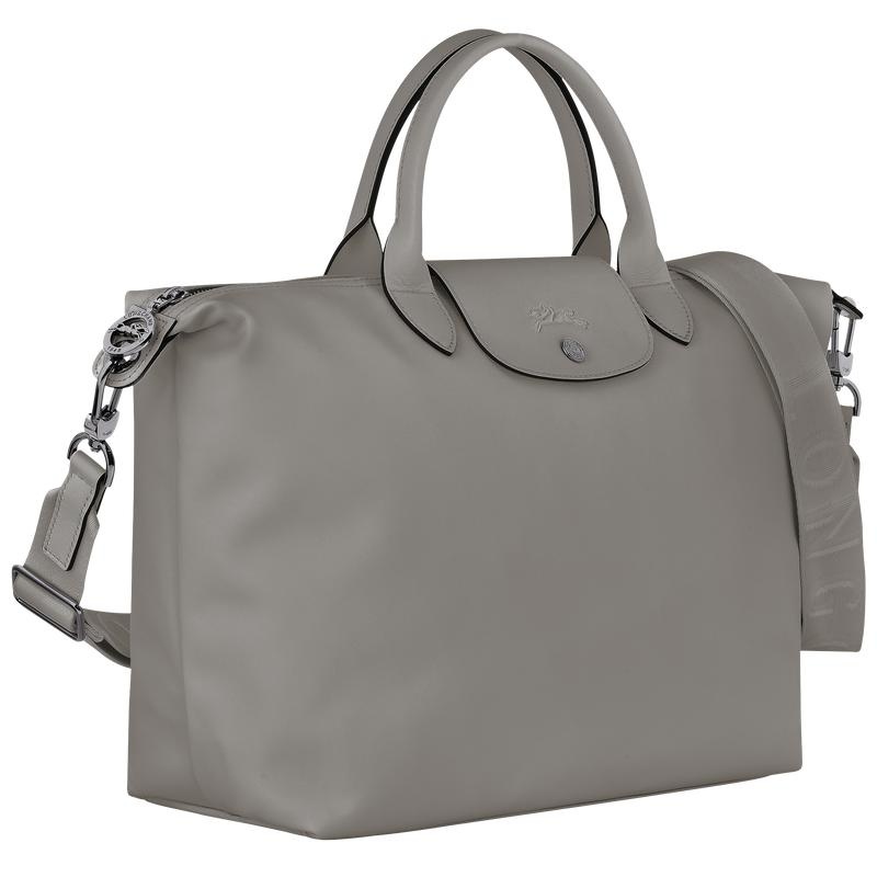 Longchamp Le Pliage Xtra L Men's Handbags Turtledove Grey | OKY-039415