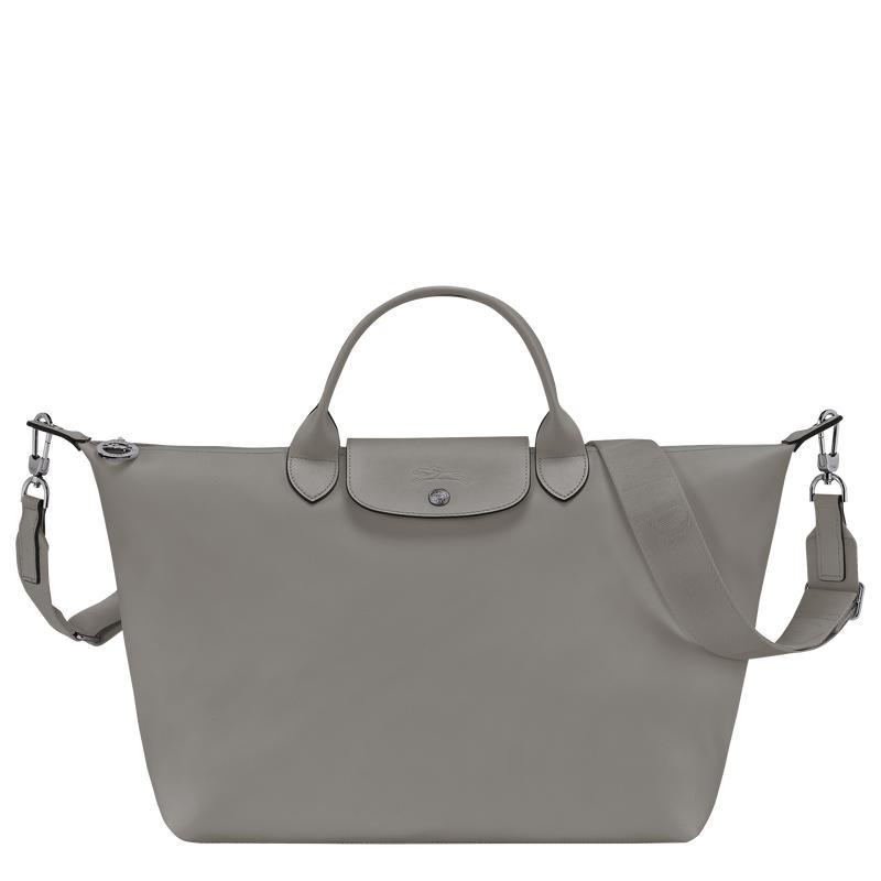 Longchamp Le Pliage Xtra L Men\'s Handbags Turtledove Grey | OKY-039415