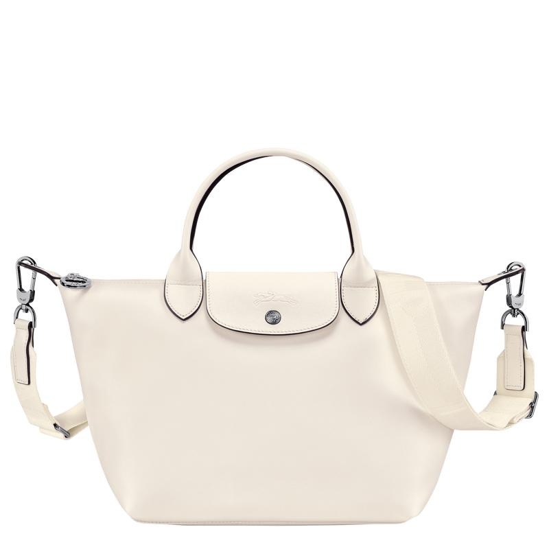 Longchamp Le Pliage Xtra S Women\'s Handbags Ecru White | ZGH-386970