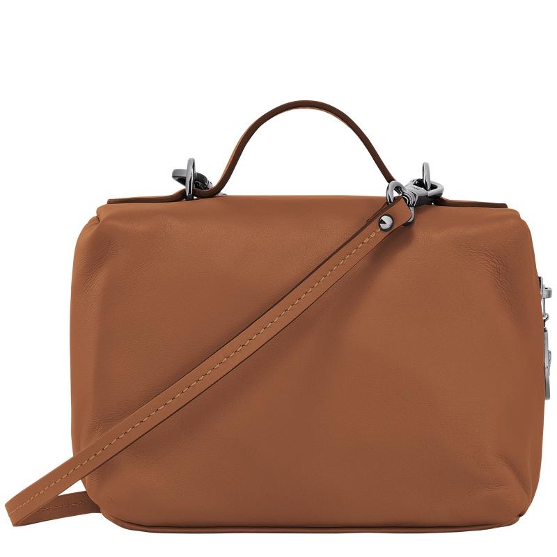 Longchamp Le Pliage Xtra XS Vanity Women's Crossbody Bags Cognac Brown | EDZ-378256