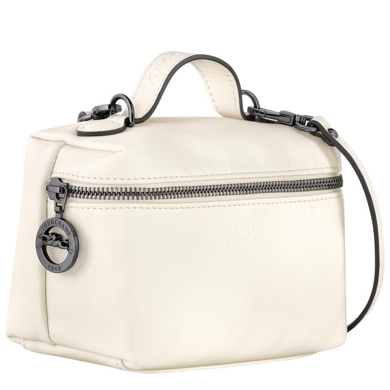 Longchamp Le Pliage Xtra XS Vanity Women's Crossbody Bags Ecru White | ZUJ-365408