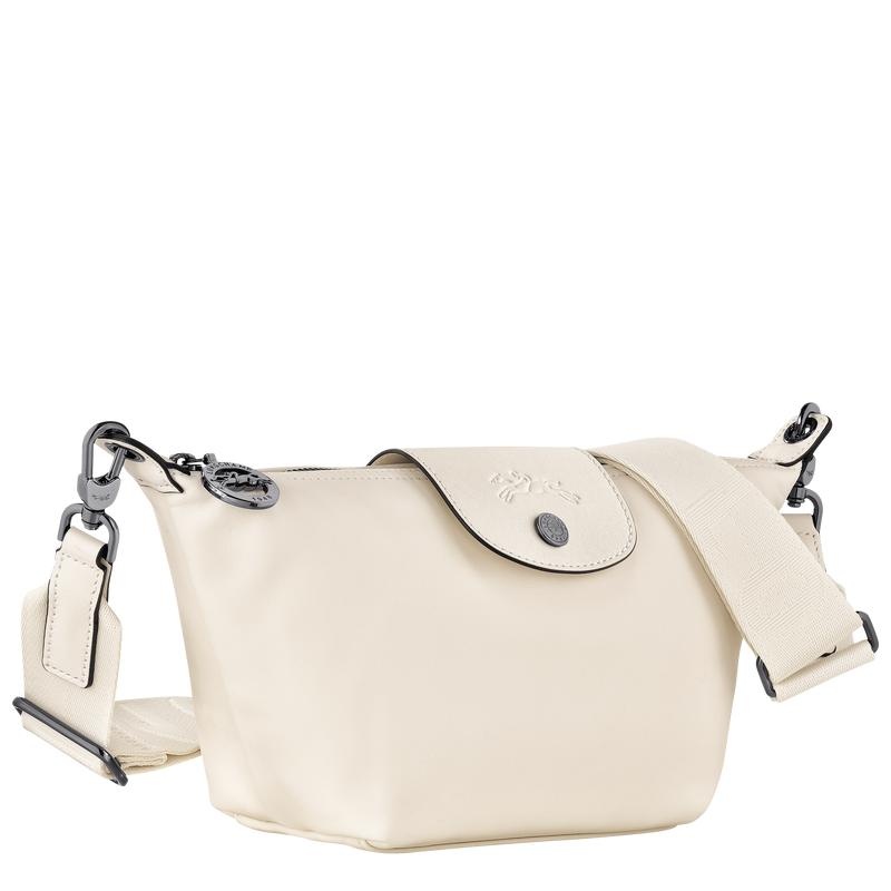 Longchamp Le Pliage Xtra XS Women's Crossbody Bags Ecru White | GDI-852034