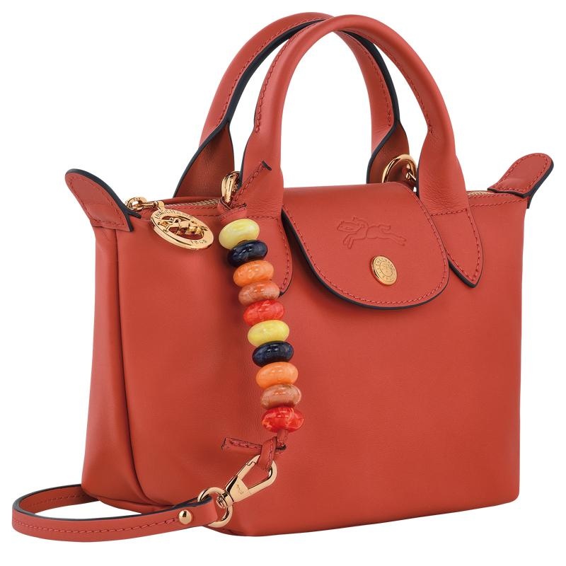 Longchamp Le Pliage Xtra XS Women's Handbags Sienna Red | JXN-824795