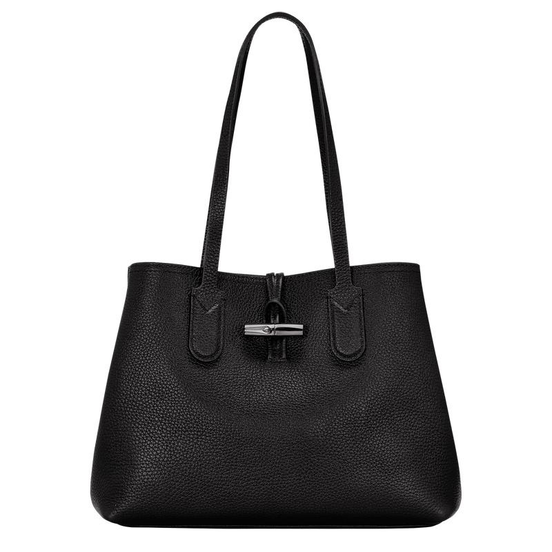 Longchamp Roseau Essential M Women\'s Tote Bag Black | OYD-174906