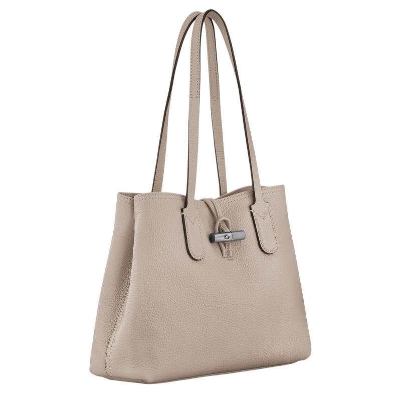 Longchamp Roseau Essential M Women's Tote Bag Clay Grey | XKG-291580