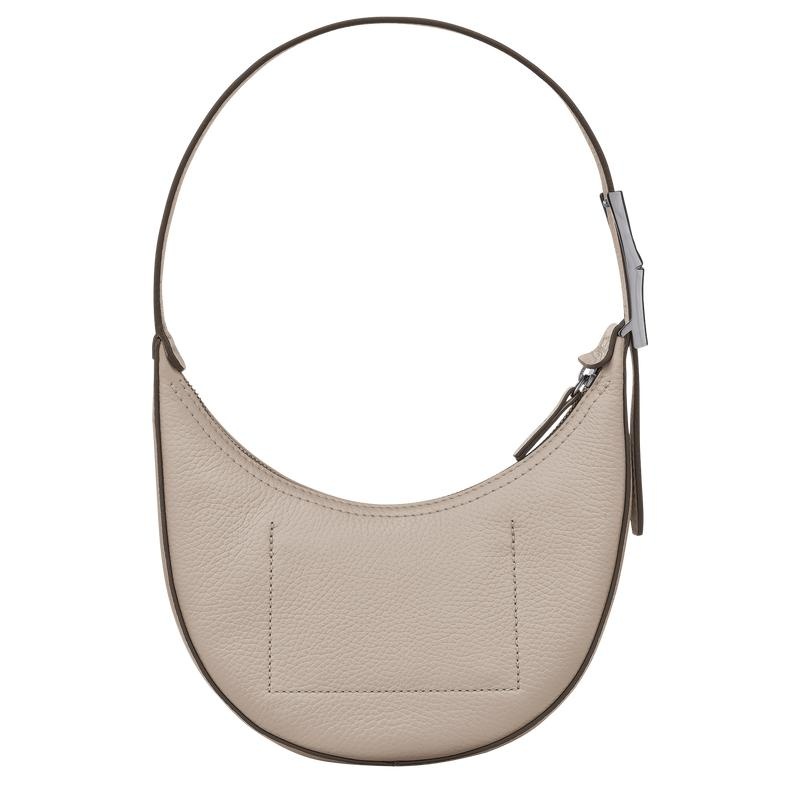 Longchamp Roseau Essential S Women's Hobo Bags Clay Grey | BFN-968205