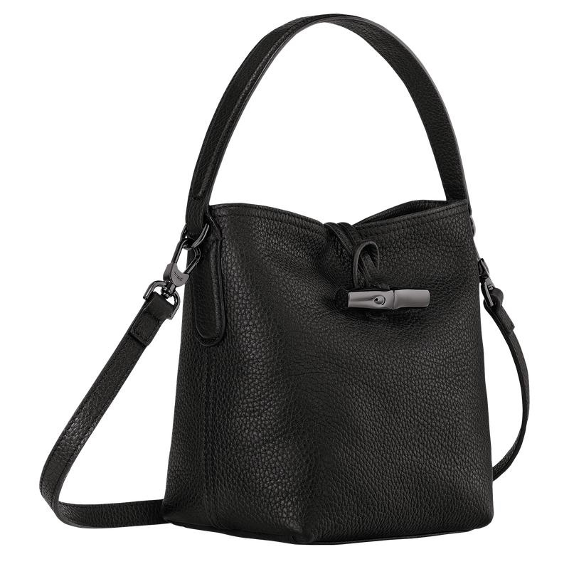 Longchamp Roseau Essential XS Women's Bucket Bag Black | ATH-218309