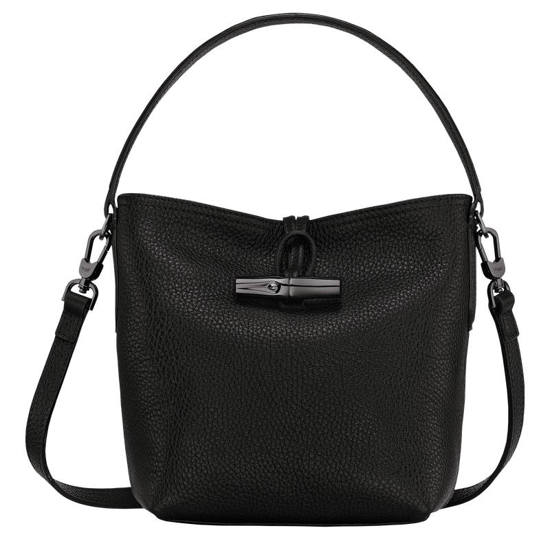 Longchamp Roseau Essential XS Women\'s Bucket Bag Black | ATH-218309