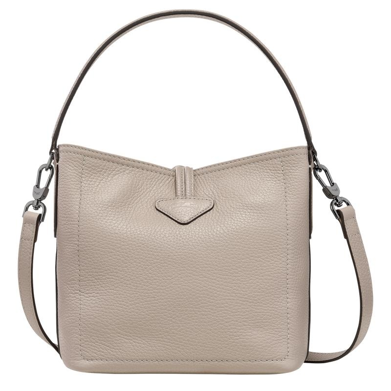 Longchamp Roseau Essential XS Women's Bucket Bag Clay Grey | YFW-541698