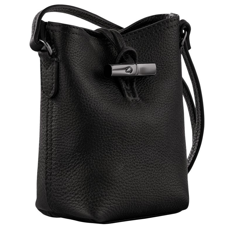 Longchamp Roseau Essential XS Women's Crossbody Bags Black | ECS-159824