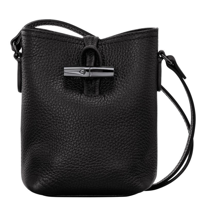 Longchamp Roseau Essential XS Women\'s Crossbody Bags Black | ECS-159824