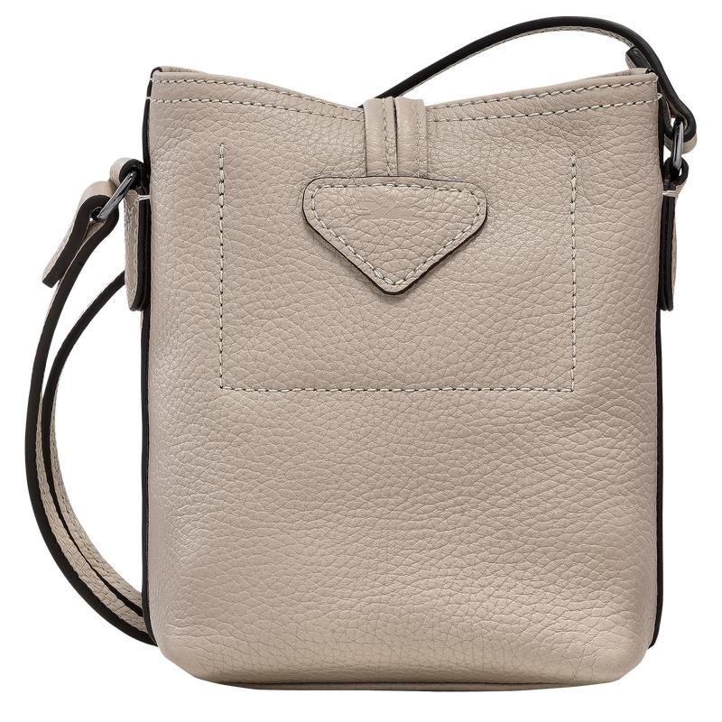 Longchamp Roseau Essential XS Women's Crossbody Bags Clay Grey | CHM-862539