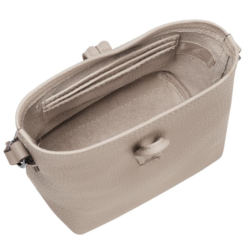 Longchamp Roseau Essential XS Women's Crossbody Bags Clay Grey | CHM-862539