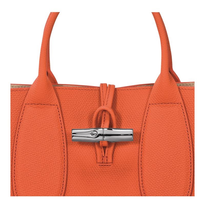 Longchamp Roseau M Women's Handbags Orange | MVP-928463