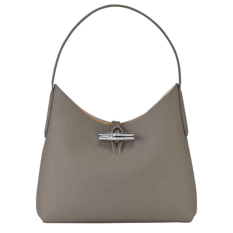 Longchamp Roseau M Women\'s Hobo Bags Turtledove Grey | ZMD-750342