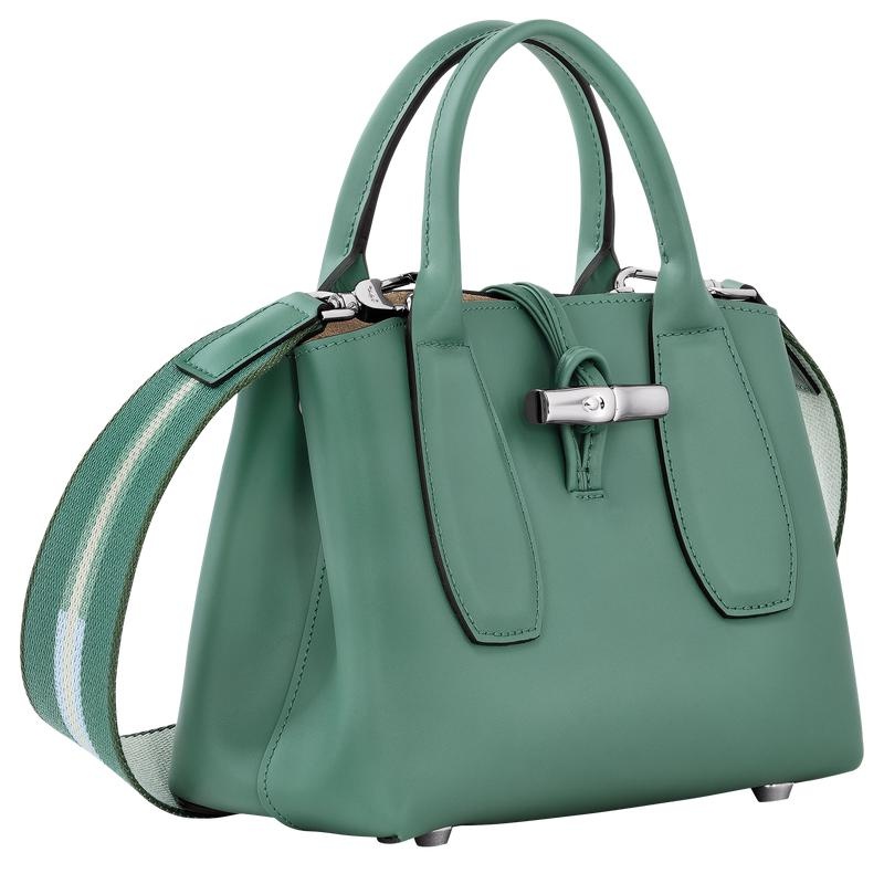 Longchamp Roseau S Women's Handbags Sage Green | SOX-024518