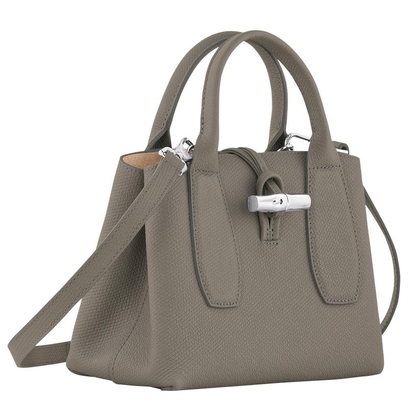 Longchamp Roseau S Women's Handbags Turtledove Grey | XMD-927451