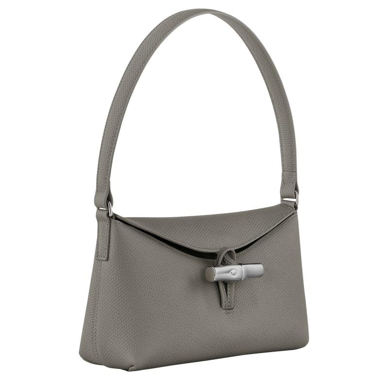 Longchamp Roseau S Women's Hobo Bags Turtledove Grey | ACY-954302