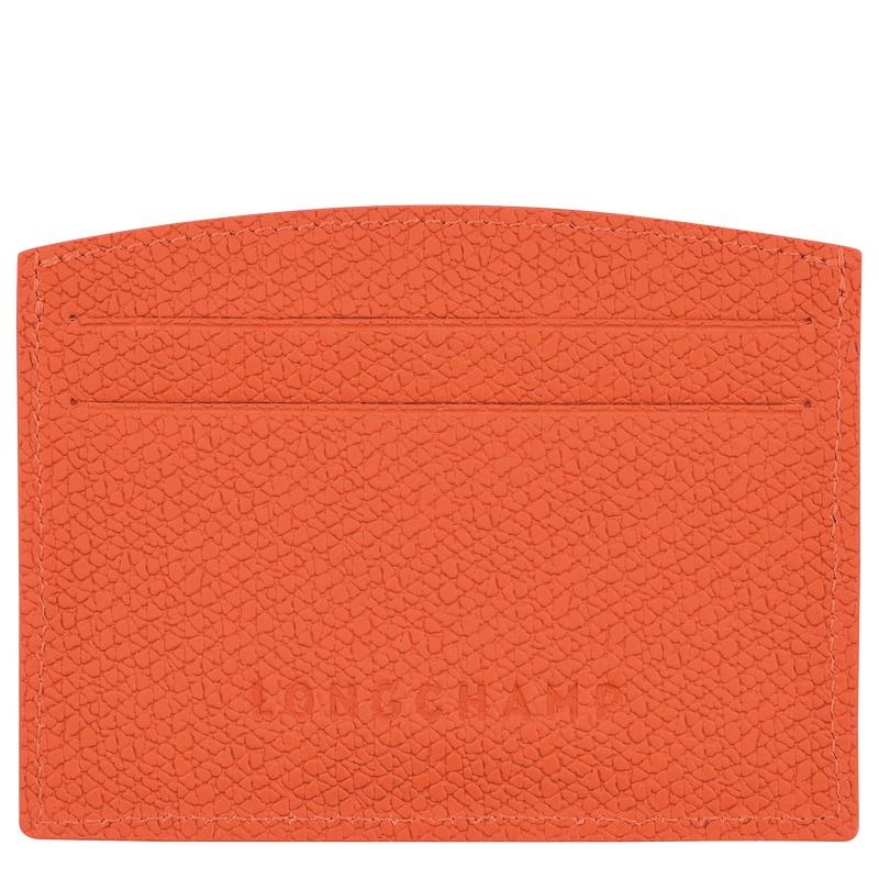 Longchamp Roseau Women's Cardholders Orange | SAX-375906