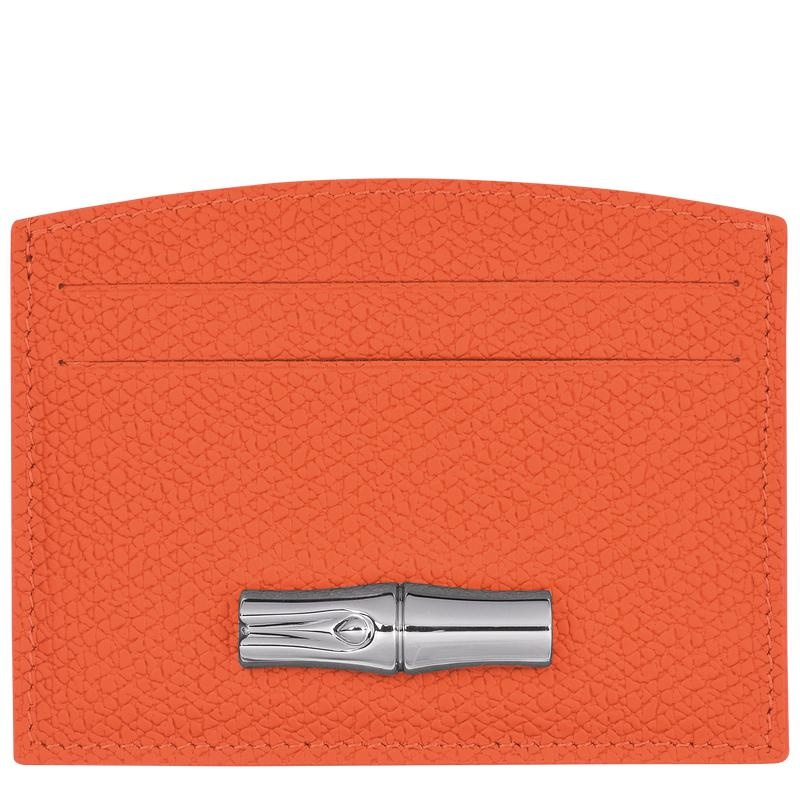 Longchamp Roseau Women\'s Cardholders Orange | SAX-375906