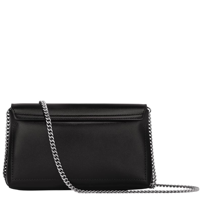 Longchamp Roseau Women's Clutch Bag Black | IBR-293154