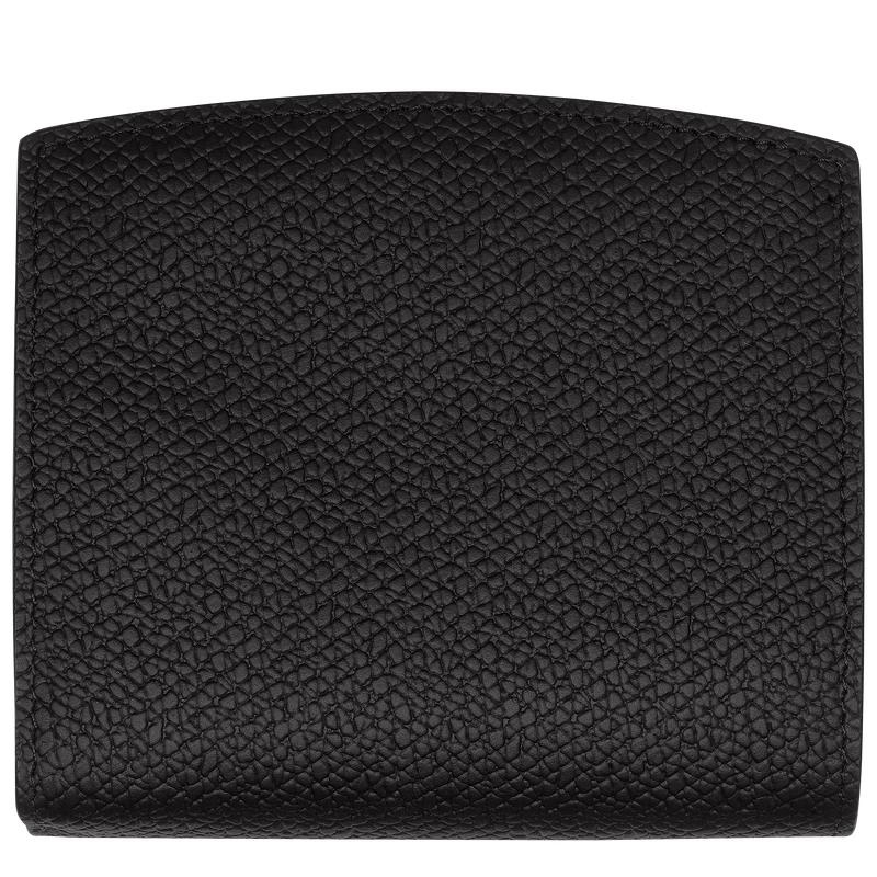 Longchamp Roseau Women's Wallets Black | URE-754092