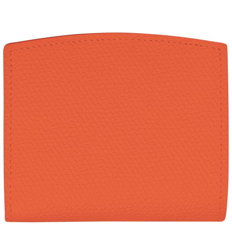 Longchamp Roseau Women's Wallets Orange | IRC-876342