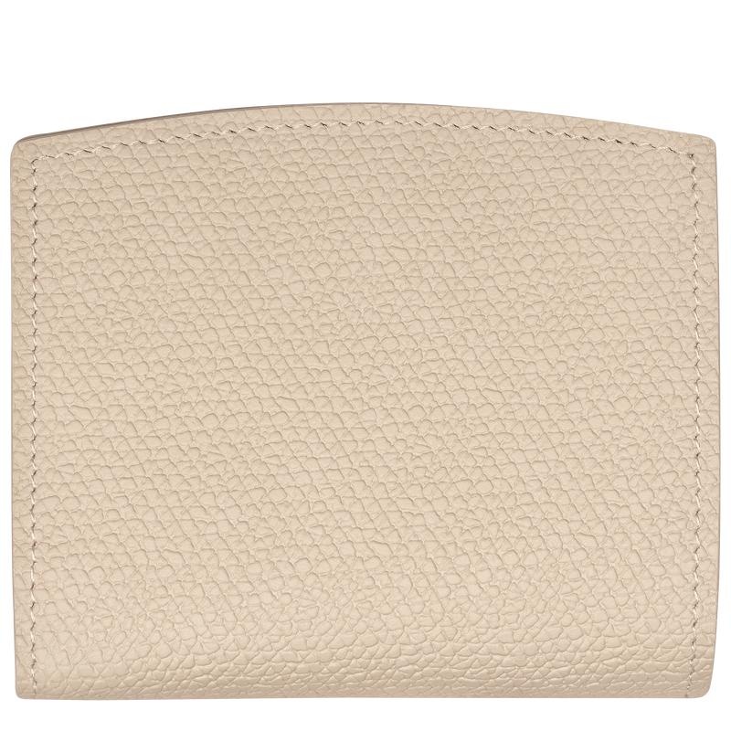 Longchamp Roseau Women's Wallets Paper White | SJO-479518