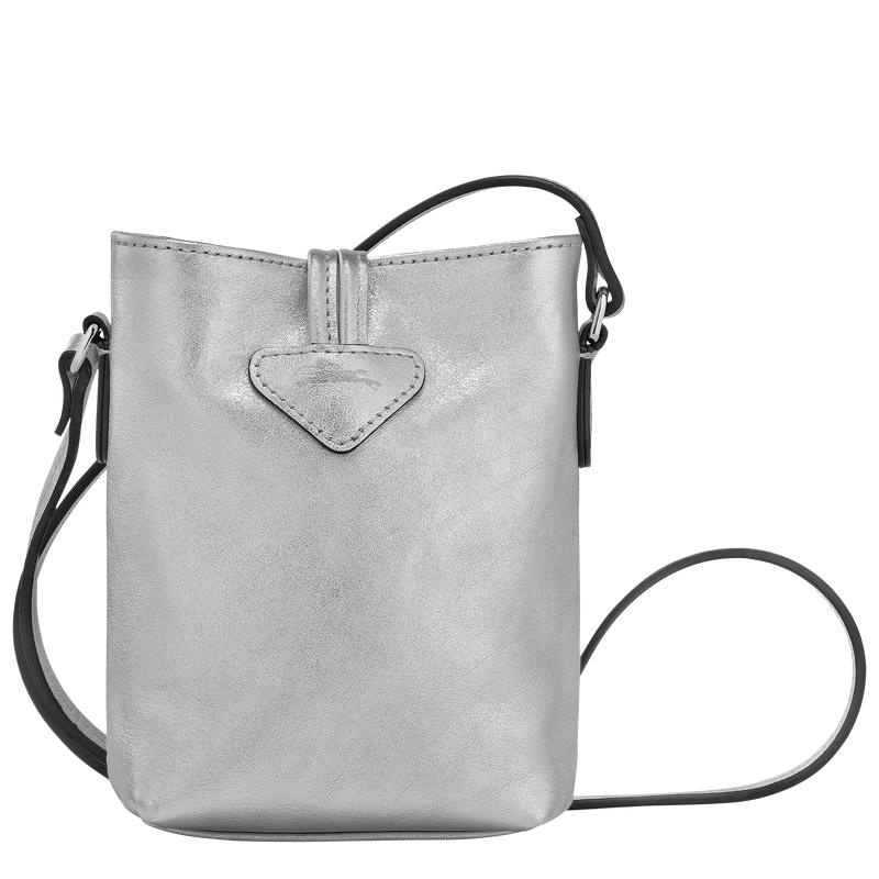 Longchamp Roseau XS Women's Crossbody Bags Silver | RLI-305418