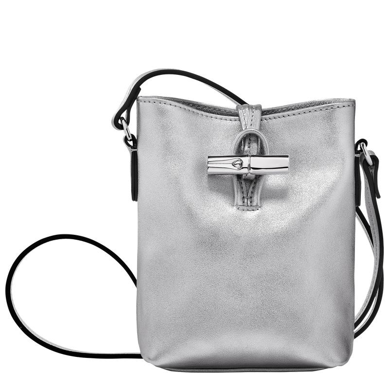 Longchamp Roseau XS Women\'s Crossbody Bags Silver | RLI-305418